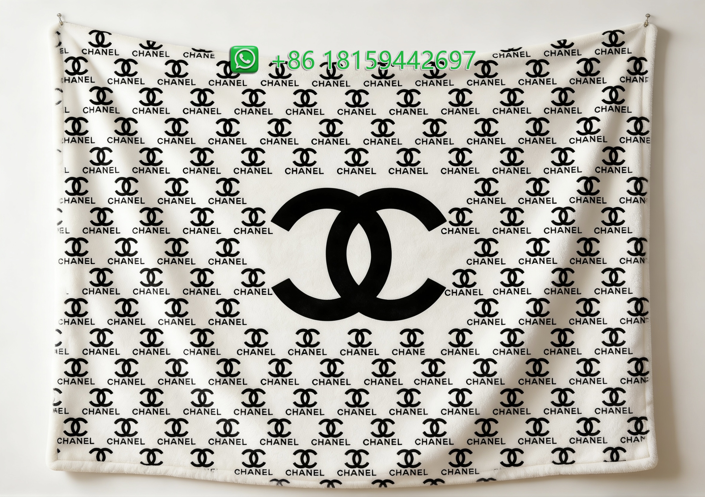 Chanel Throw Blankets